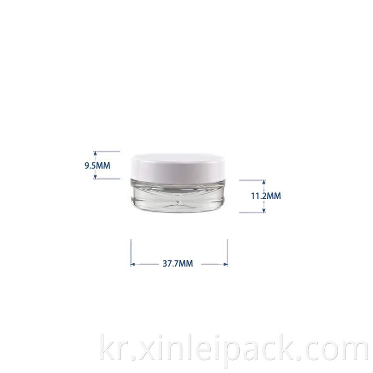  5 g Round Eye Cream Acrylic Jar